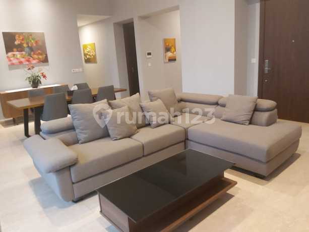 Furnished 2 bedrooms pakubuwono spring apartment for rent