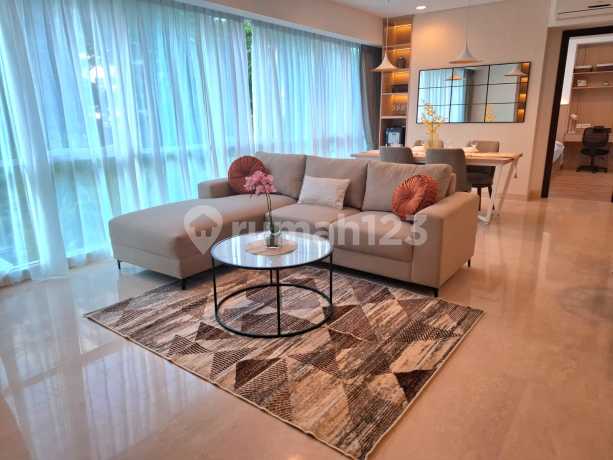 Furnished 3 bedrooms setiabudi skygarden apartment for rent 