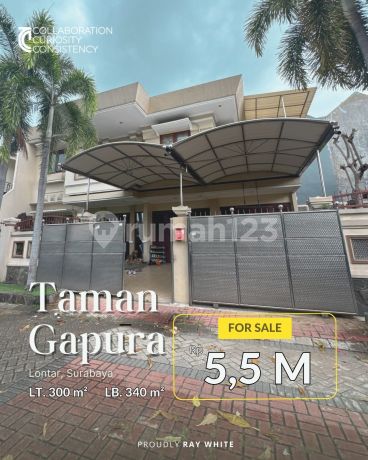 Beautiful House Villa Taman Gapura, SHM Citraland Surabaya