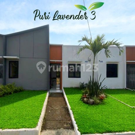 Puri Lavender 3 cicilan flat 1 jutaan tanpa DP siap huni free cashback