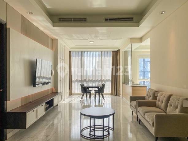 Disewakan Unit Furnished The Peak Sudirman Double Private Lift 3Br Good Condition