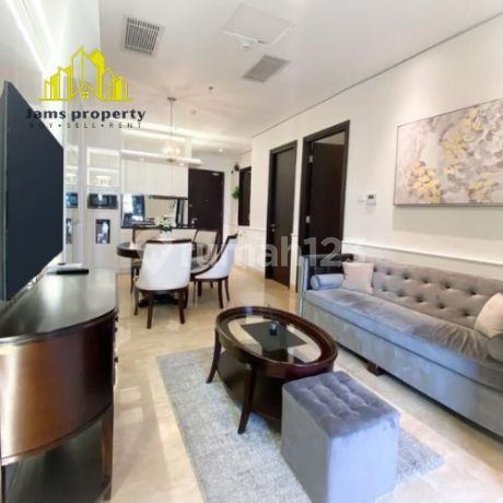 Rent a Brand New Furnished Apartment at Sudirman Suites, Type 3Br - Great Location in Central Jakarta