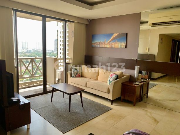Sewa Apartment Simprug Indah 3 Br Full Furnished Good Price, Direct Owner Jaksel