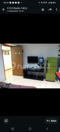 2 Unit Studio (gandeng) Siap Huni & Termurah Di Apartemen Green Park 2 Unit Studio (gandeng) Siap Huni & Termurah Di Apartemen Green Park