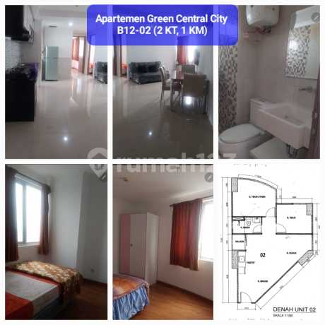 Dijual 3 Unit Apartment Green Central City Gajah Mada Type 2 BR Dijual 3 Unit Apartment Green Central City Gajah Mada Type 2 BR