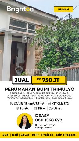 Dijual Rumah.siap Huni di Perum Bumi Trimulyo Bantulyogyakarta Dijual Rumah.siap Huni di Perum Bumi Trimulyo Bantulyogyakarta