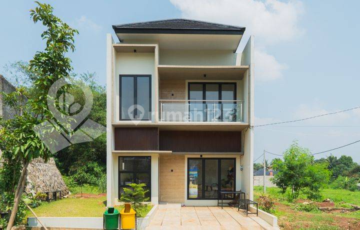 Rumah Minimalis Modern 2 Lantai Siap Huni Dekat Kampus IPB