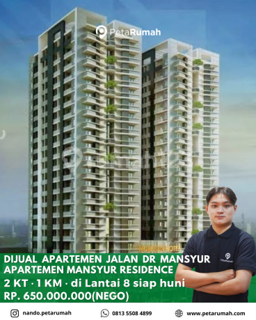 Dijual Apartemen Mansyur Residence Jln Dr.mansyur Dijual Apartemen Mansyur Residence Jln Dr.mansyur