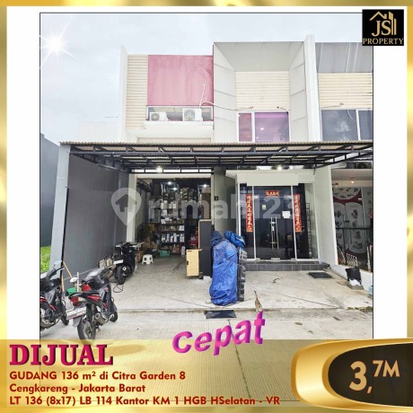 Dijual Gudang Citra Garden 8. Bebas Banjir . Akses bisa Container 20 Ft Dijual Gudang Citra Garden 8. Bebas Banjir . Akses bisa Container 20 Ft