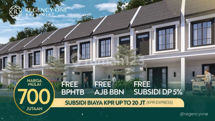 Rumah Regency One Easpoint, Dekat East Coast Mall