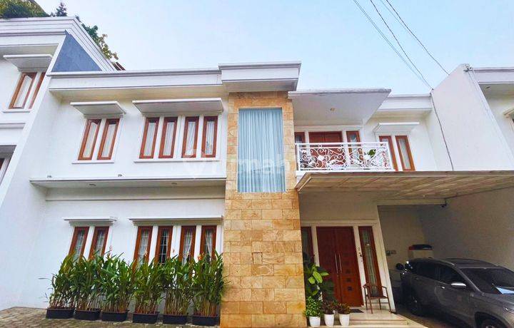 Jual Super Murah Rumah Town House Full Furnished Cluster Alamanda Kebagusan Residence Jakarta Selatan Dekat Tol Simatupang, St Krl Tanjung Barat Dan Kebun Binatang Ragunan