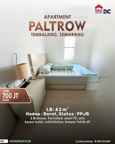 Apartemen Paltrow City 2 BR Full Furnish Dekat Undip Tembalang Apartemen Paltrow City 2 BR Full Furnish Dekat Undip Tembalang