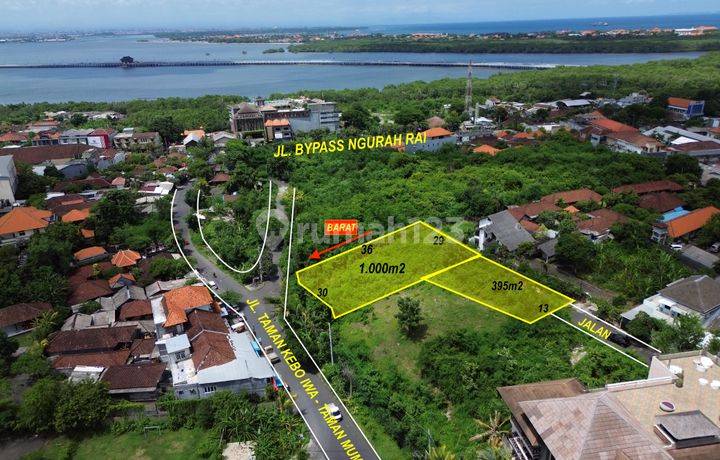 Tanah Siap Bangun View Tol Laut Taman Mumbul, Nusa Dua Bali