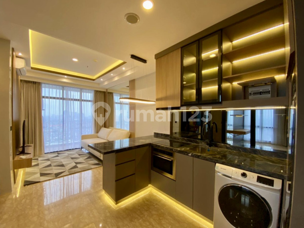 Jual Cepat Apt Hoek 69M2 Permata Hijau Suites Full Renov