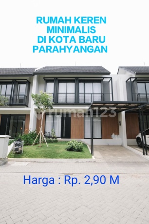 Sell New 2-Story Furnished House in Kota Baru Parahyangan Bandung