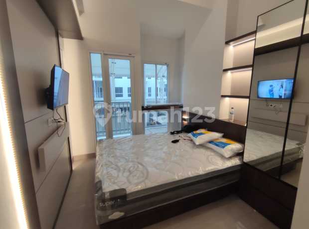 Apartement Pik 2 Disewa Tokyo Riverside Tipe Studio 21 M2 Full Furnish Termurah 22 Juta Pertahun