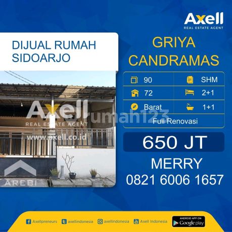 Rumah Griya Candramas Dijual Rumah Griya Candramas Dijual