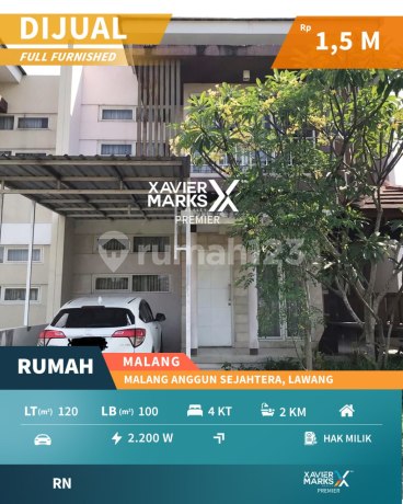 Diijual Rumah Minimalis Furnish di Malang Anggun Sejahtera Lawang Diijual Rumah Minimalis Furnish di Malang Anggun Sejahtera Lawang