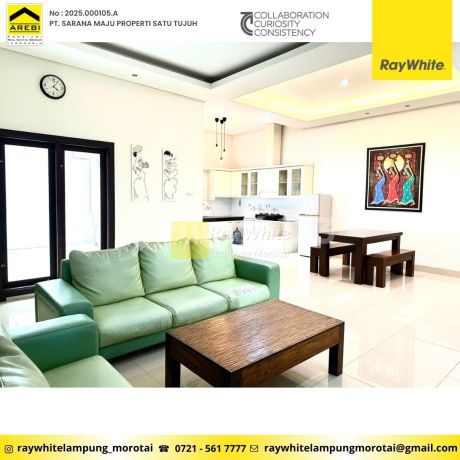 Dijual Rumah 2 lantai Semi Furnish  Villa Citra Way Halim Bandar Lampung