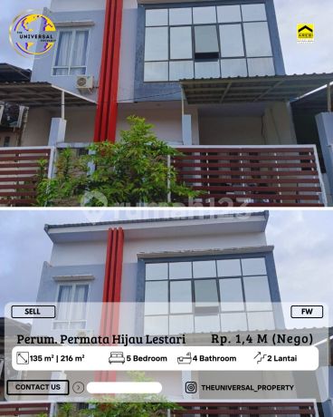 Dijual Rumah 2Lt Siap Huni Permata Hijau Lestari Strategis Nego Dijual Rumah 2Lt Siap Huni Permata Hijau Lestari Strategis Nego