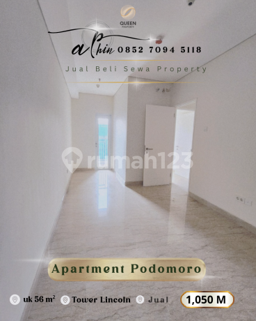 Apartmen Podomoro Murah Tower Lincoln Uk 56M²