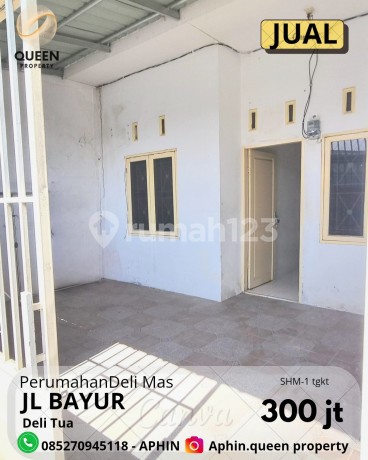 Rumah 1 tingkat di perumahan deli mas jalan bayur delitua