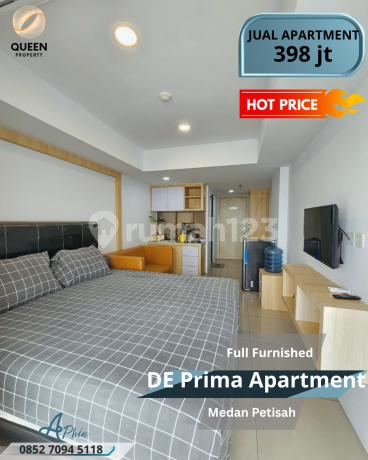 Apartment murah type studio di De prima aparment