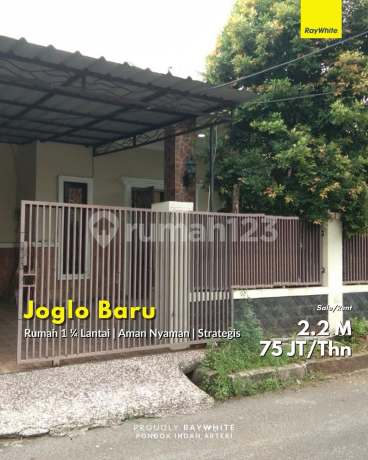 Rumah Komplek Joglo Baru Hadap Timur Jakarta Barat
