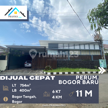 Dijual Rumah Dalam Perumahan Bogor Baru Lokasi Strategis Pusat Kota Bogor Lingkungan Tenang dan Nyaman 