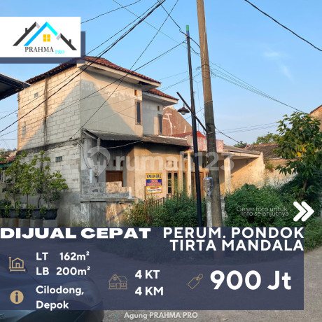 Dijual Cepat Rumah Posisi Hoek Dalam Perumahan Harga Terjangkau di Cilodong Depok Dijual Cepat Rumah Posisi Hoek Dalam Perumahan Harga Terjangkau di Cilodong Depok
