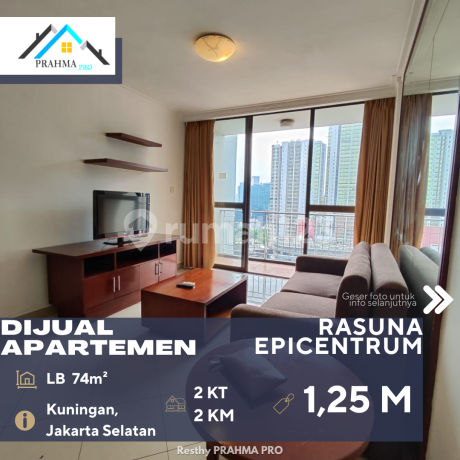 Dijual Apartemen Rasuna Epicentrum 2BR Fully Furnish di Kawasan Prime Rasuna Said Kuningan