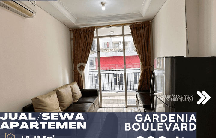 Pejaten Jakarta Selatan Dijual Sewa Apartemen Gardenia Boulevard