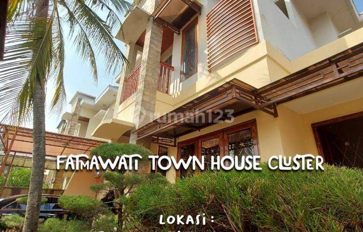 Rumah Town House Fatmawati Ada Kolam Renang 5 Menit Ke Tol