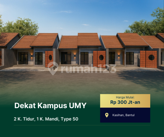 Dekat Kampus UMY, Dijual Rumah Kasihan Bantul: Model Japandi Dekat Kampus UMY, Dijual Rumah Kasihan Bantul: Model Japandi
