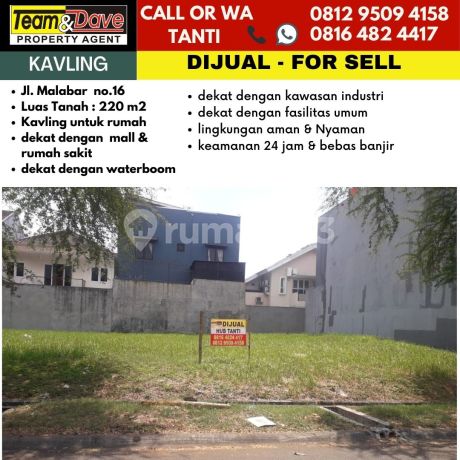 Land Plot for Sale in Taman Dago Lippo Cikarang Land Plot for Sale in Taman Dago Lippo Cikarang