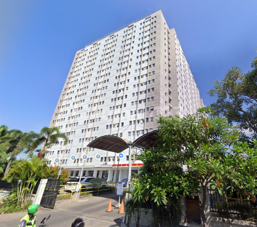 Apartemen lantai 6 di Kertajaya Indah Regency, Sukolilo, Surabaya.