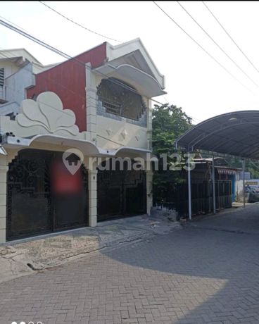 For Sale/Exchange Plus 2-Storey Strategic House in Wisma Tropodo Waru