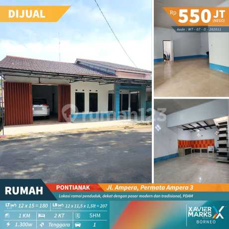 Dijual Rumah di Jl. Ampera, Permata Ampera 3, Pontianak Dijual Rumah di Jl. Ampera, Permata Ampera 3, Pontianak