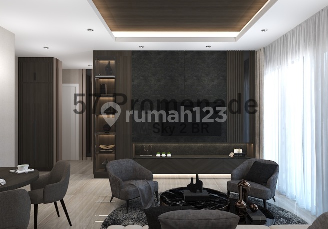 For Rent 57 promenade 2BR private Lift Near MRT (Ank)