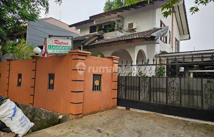 Rumah Tua 2 Lantai Bisa Buat Tempat Usaha Jl. Rasamala Raya Menteng Dalam Jakarta Selatan