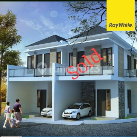 Dijual Rumah 2 lantai di Wiyung Brantas Permai Surabaya