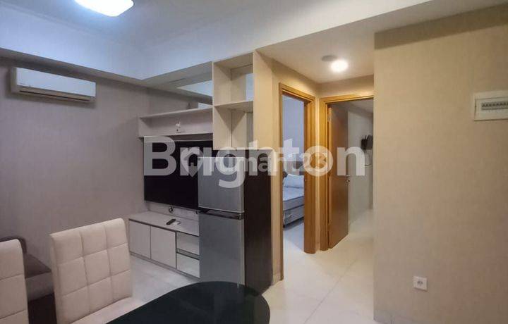 APARTEMEN 2BR FULL FURNISH DI THE MANSION BOUGENVILLE KEMAYORAN