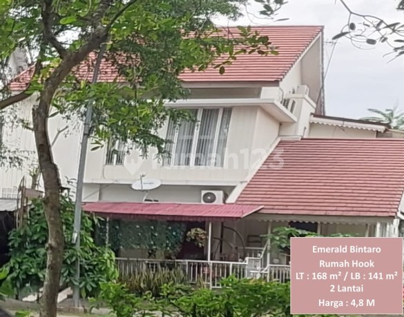Supermurah. Bintaro Jaya, Emerald. Rumah Hook, Cozy 2Lt Siap Huni Supermurah. Bintaro Jaya, Emerald. Rumah Hook, Cozy 2Lt Siap Huni