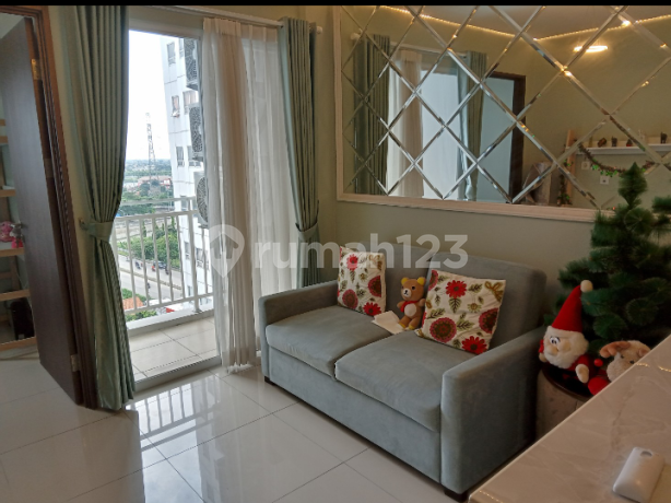 Apartemen Metro Garden, 2 BR, Furnished, Bagus, Murah, Dekat Tol Karang Tengah