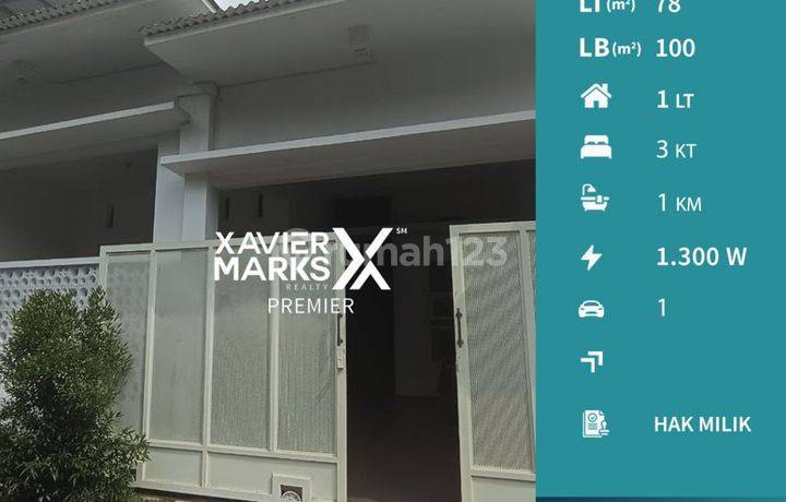 Rumah Minimalis Terawat di Green Living Residence Malang
