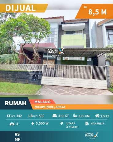 New Indie Area Araya Malang House 24/7 Security