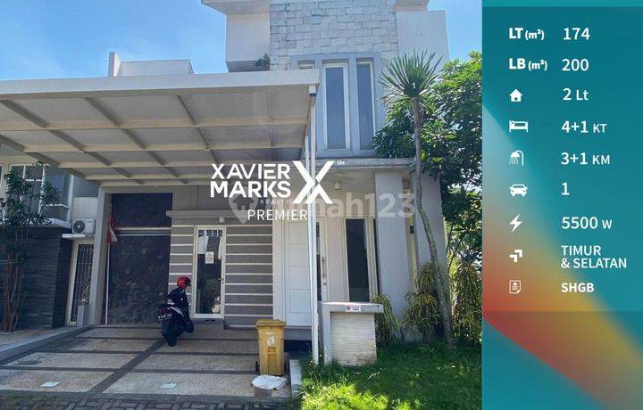 Rumah Hook 2 Lantai di Ijen Nirwana Klojen Malang