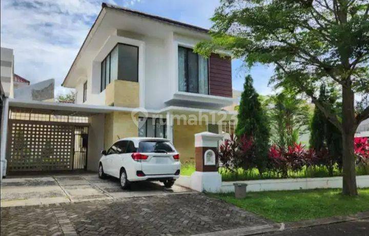 Rumah mewah graha taman bunga BSB siap pakai