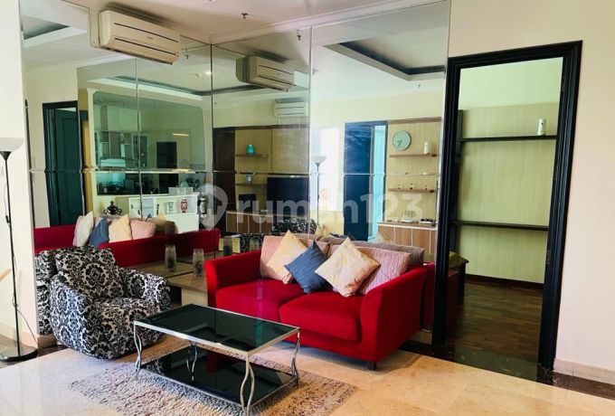 Jual Apartemen Bellagio Mansions 3 Br Semi Furnished