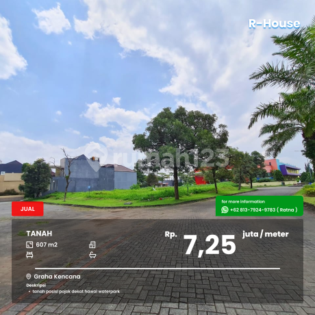 Tanah Luas Graha Kencana Dekat Waterpark Tanah Luas Graha Kencana Dekat Waterpark